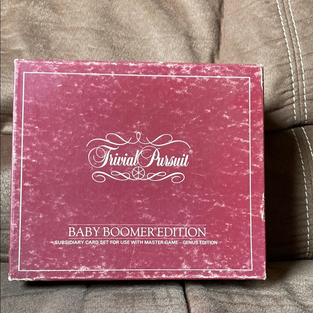 Trivial Pursuit Baby Boomer Edition Game